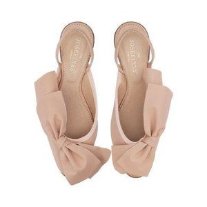 Josefinas Marie Antoinette JOS Leather Powder Pink Sandals SIZE 38 US 7 - 7.5